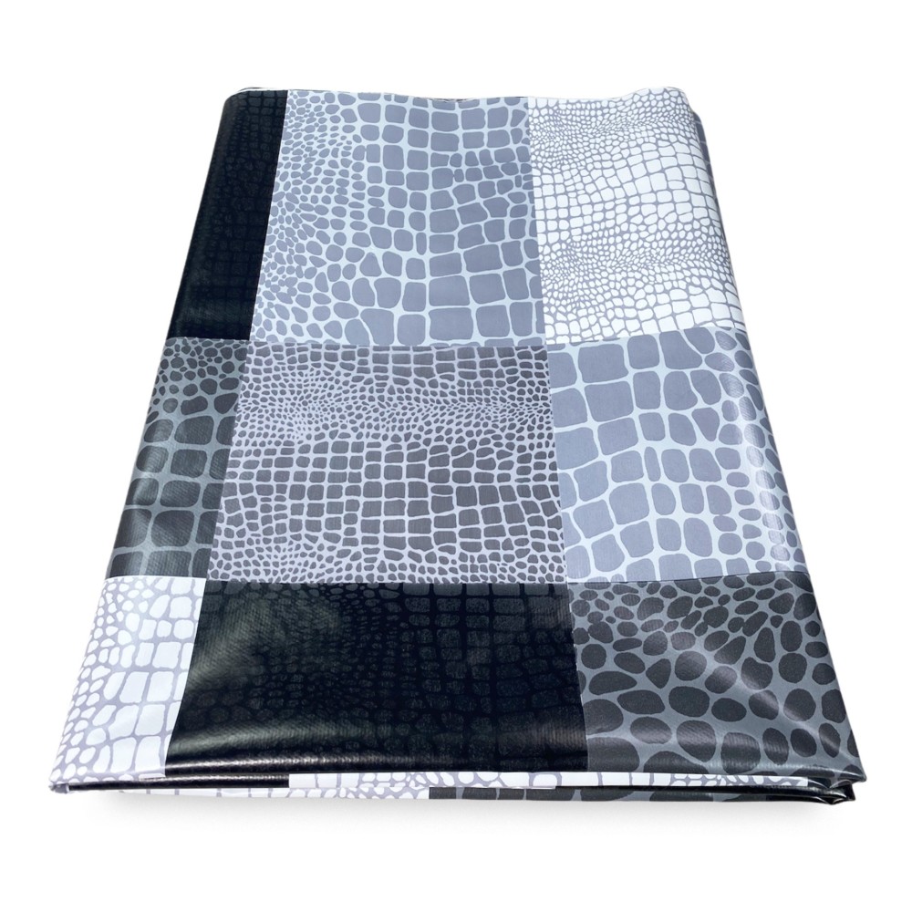 FILECLOTH © de lona encerada repelente al agua recubierta de plástico de PVC gris MODERN made in Italy