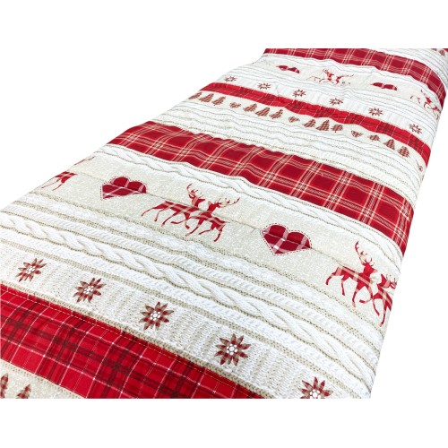 QUILT © BOW COASSOLO rot TIROLER Winter made in Italy