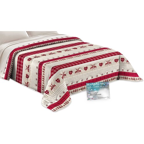 QUILT © BOW COASSOLO rot TIROLER Winter made in Italy