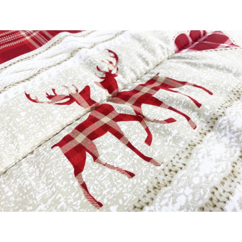 QUILT © BOW COASSOLO rot TIROLER Winter made in Italy