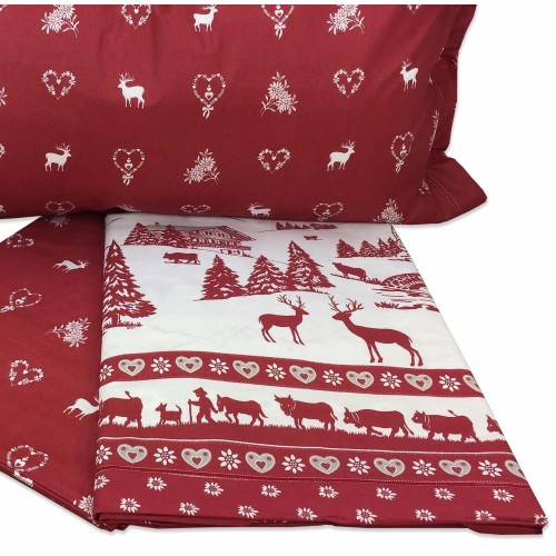 Tyrolean duvet cover DIS. VALGARDENA MOUNTAIN