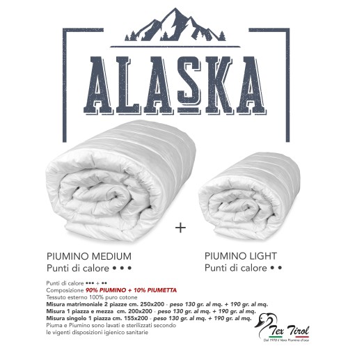 ALASKA 4-Jahreszeiten Gänsedaunenjacke 90% Gänsedaunen / 10% Gänsedaunen alle Größen