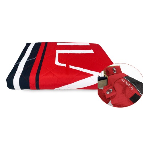 TAGESDECKE tex family A.C. MILAN gesteppt SINGLE 1 PIAZZA MILAN