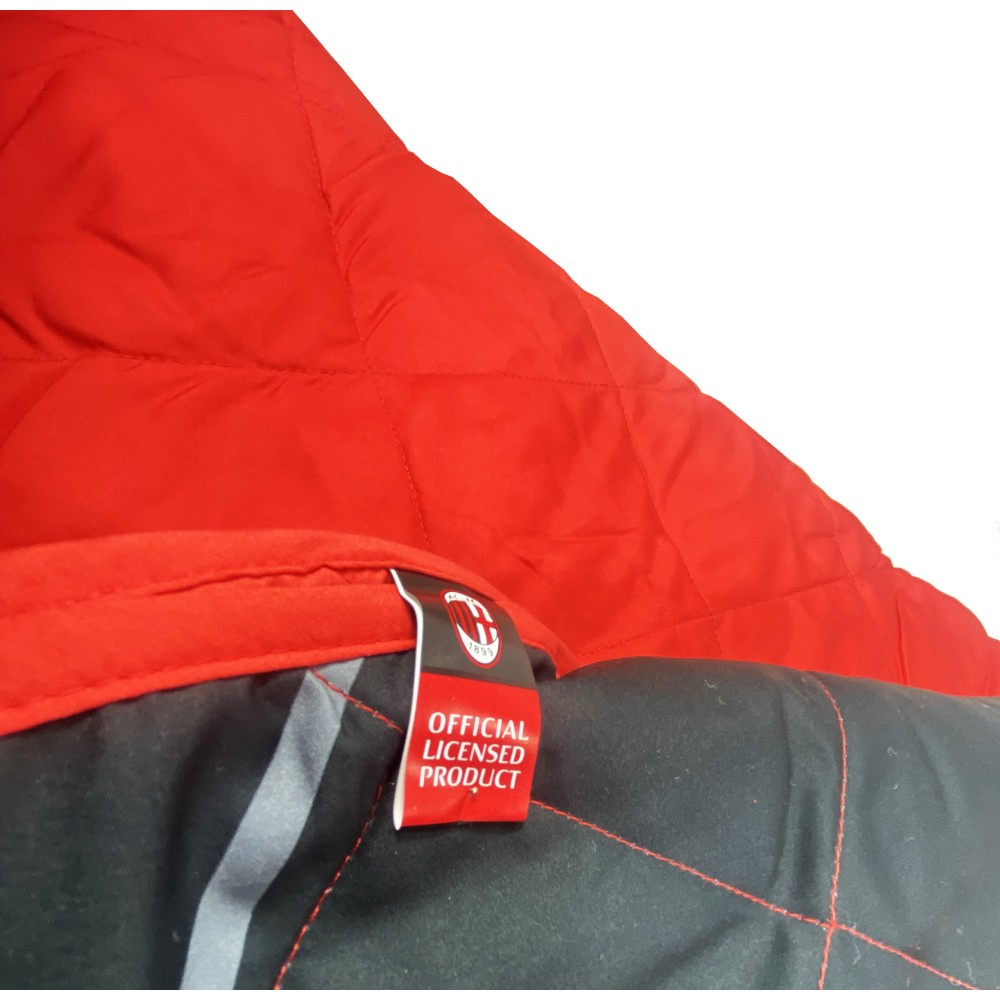 COUVRE-LIT tex family A.C. MILAN MATELASSÉ SINGLE 1 PIAZZA MILAN