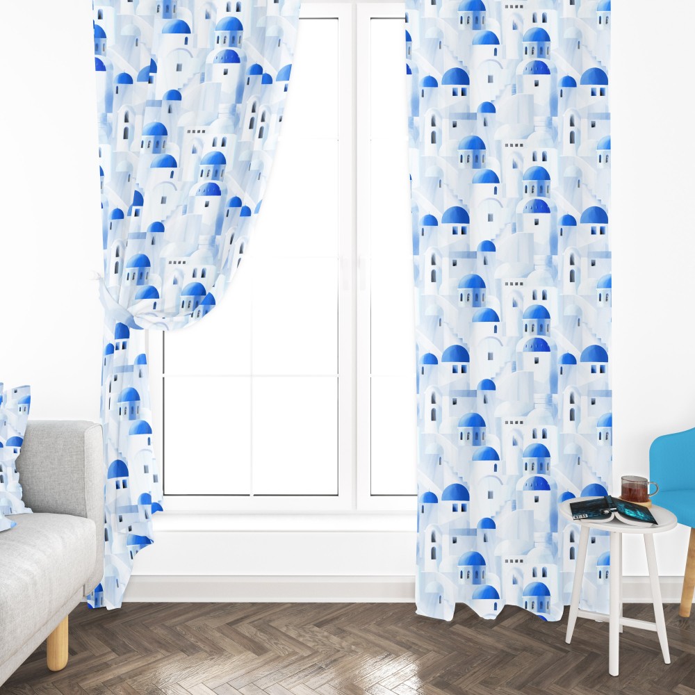 SANTORINI TENT bleu cm.150X280 emballé MADE in ITALY