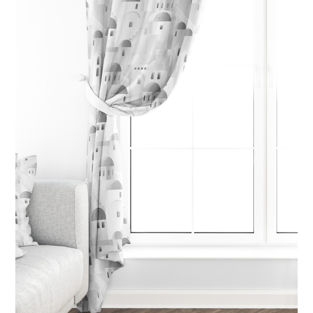 SANTORINI ZELT grau cm.150X280 hergestellt MADE in ITALY