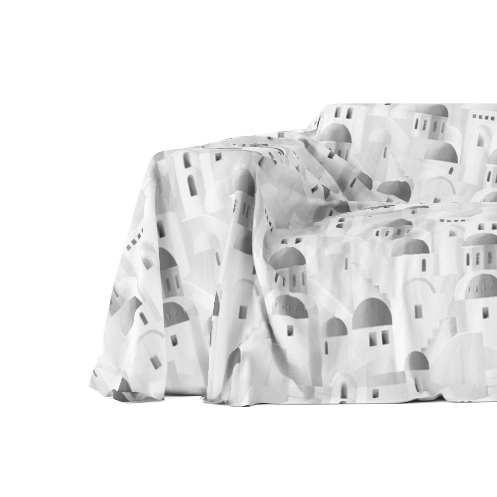 FURNISHING COVER cover GRAN SCARF BEDSPREAD sofa cover SANTORINI grey