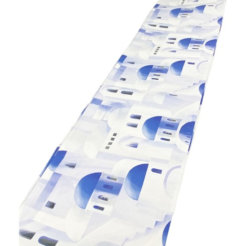 Bezug für Einrichtungsgegenstände GRAN SCARF TAGESDECKE Bezug für Sofa SANTORINI blau