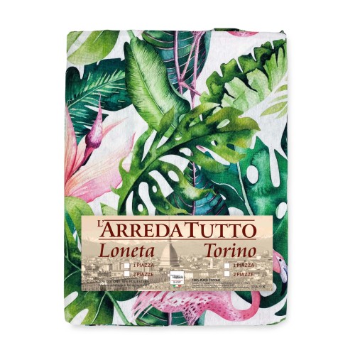 FURNISHING COVER cover GRAN SCARF BEDSPREAD flamingo sofa cover FLAMINGO flamingo flamingos