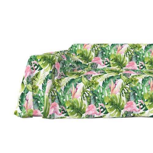 FURNISHING COVER cover GRAN SCARF BEDSPREAD flamingo sofa cover FLAMINGO flamingo flamingos