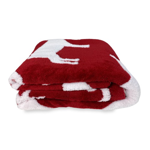 PILE PLAID TIROLER BERG-SHERPA PIZBLANC