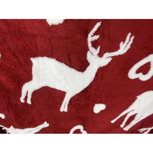 PLAID IN PILE sherpa TYROLEAN mountain PIZBLANC