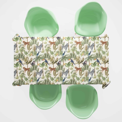 NAPPE EN COTON JUNGLE design made in Italy