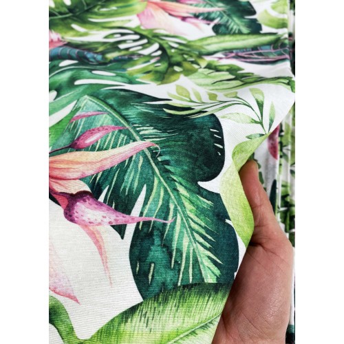 COTTON TABLECLOTH flamingo flamingo design made in Italy
