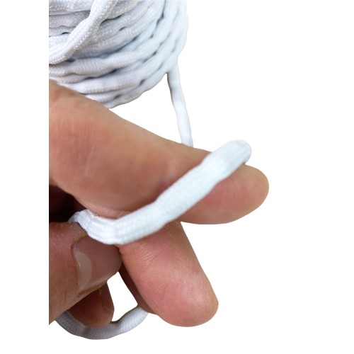 ALAMBRE TRENZADO DE PLOMO peso LASTRE PARA CORTINAS Y TELAS CORTINAS POR METROS hecho en Italia