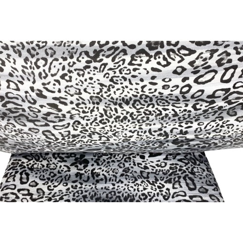 FEUILLE COMPLÈTE SAFARI tacheté gris