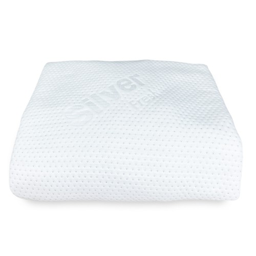 HOUSSE DE MATELAS en FIBRE D’ARGENT ARGENT Fabriqué en Italie