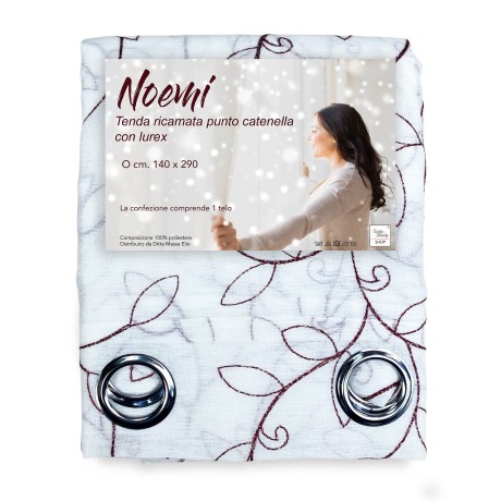 NOEMI RIDEAU BRODERIE...