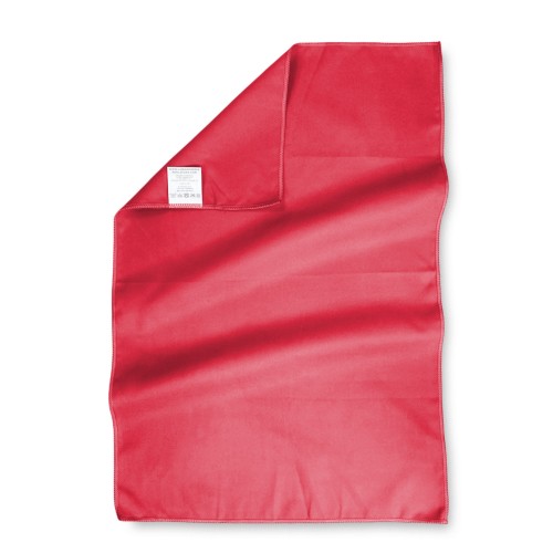 Ensemble de serviettes EN MICROFIBRE ROUGE 1+1 Visage et Invité