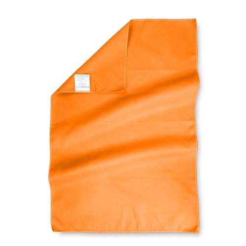 ENSEMBLE DE SERVIETTES MICROFIBRE ORANGE 1+1 Visage et Invité