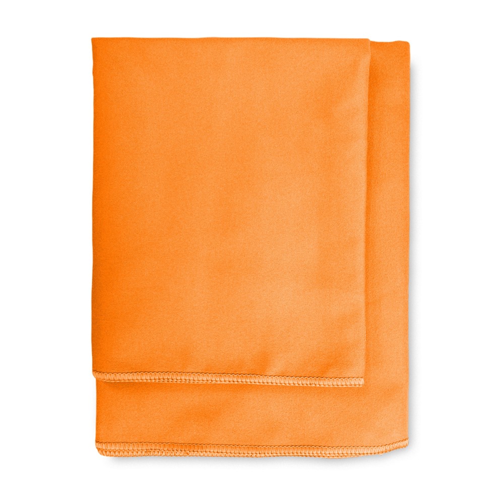 ENSEMBLE DE SERVIETTES MICROFIBRE ORANGE 1+1 Visage et Invité
