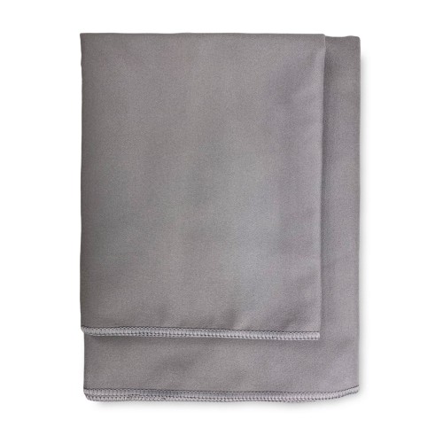 ENSEMBLE DE SERVIETTES MICROFIBRE GRIS 1+1 Visage et Invité