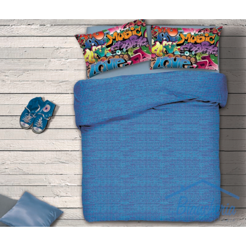 COMPLET de LINGE de peintures MURALES var.12