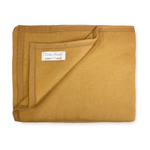 FIREPROOF BLANKET SPRING schwer schwer 1,0 FEUERFEST KLASSE 1 zugelassen MADE in ITALY Haselnuss