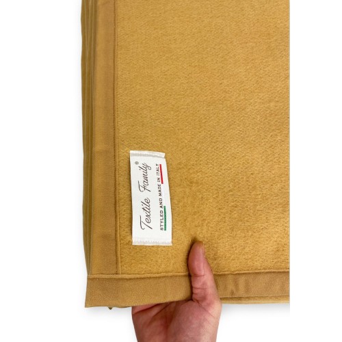 FIREPROOF BLANKET SPRING schwer schwer 1,0 FEUERFEST KLASSE 1 zugelassen MADE in ITALY Haselnuss