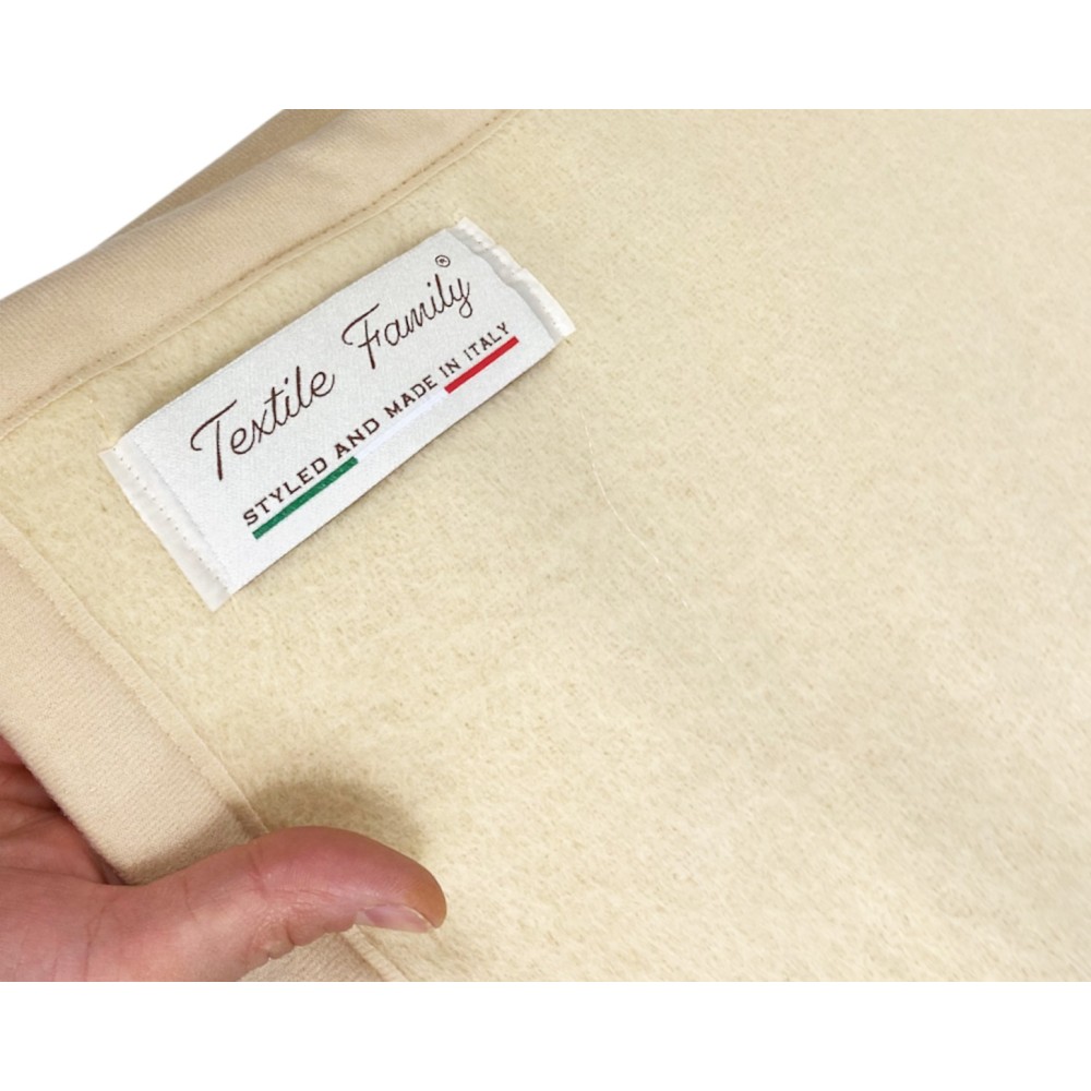 COPERTA Leggera estiva SPRING Peso Medio Modacrilico MADE in ITALY Beige