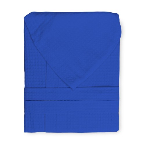 BIENENNEST© Bademantel aus reiner Baumwolle mit Kapuze für Erwachsene BLUETTE