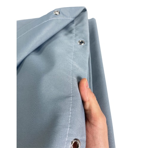 TOLDO EXTERIOR VERTIGO JARDÍN BALCÓN GRIS SÓLIDO IMPERMEABLE Y REPELENTE AL AGUA