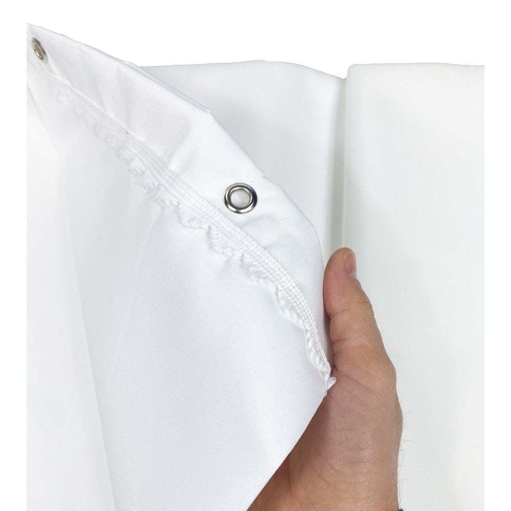 EXTÉRIEUR VERTIGO AUVENT JARDIN balcon BLANC UNITO imperméable et hydrofuge