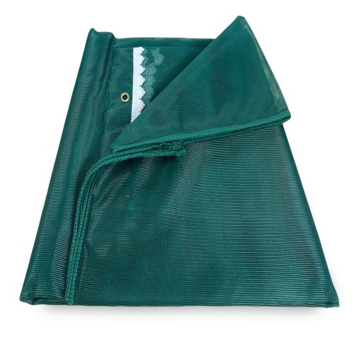 MARQUISETTE MOSQUITO net CURTAIN for outdoor leaded in 8 different sizes plain GREEN