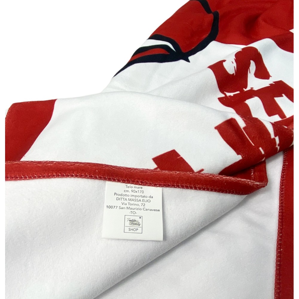 SERVIETTE de plage SPORT PUISSANCE TORO grande taille, le cm. 90 X 170 et de la carte postale de TURIN A ÉTÉ, et restera, la