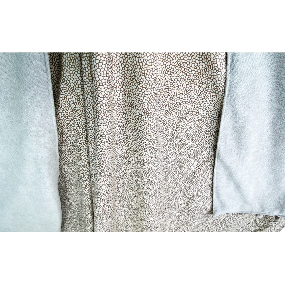 TELO mare doppio KIKOY Boy Beige in COTONE e in SPUGNA con ZAINO KEEP