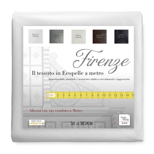 TEJIDO por metros en FLORENCE IMITATION LEATHER imitación piel ECO piel altura cm. 140 Skai