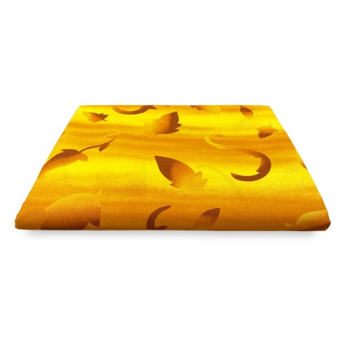 BADEN BEZUG GRAN SCARF Tagesdecke SOFA BEZUG Stoff YELLOW LEAF