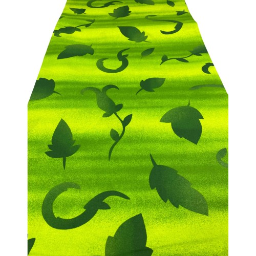 BADEN BEZUG GRAN SCARF Tagesdecke SOFA BEZUG Stoff GREEN LEAF