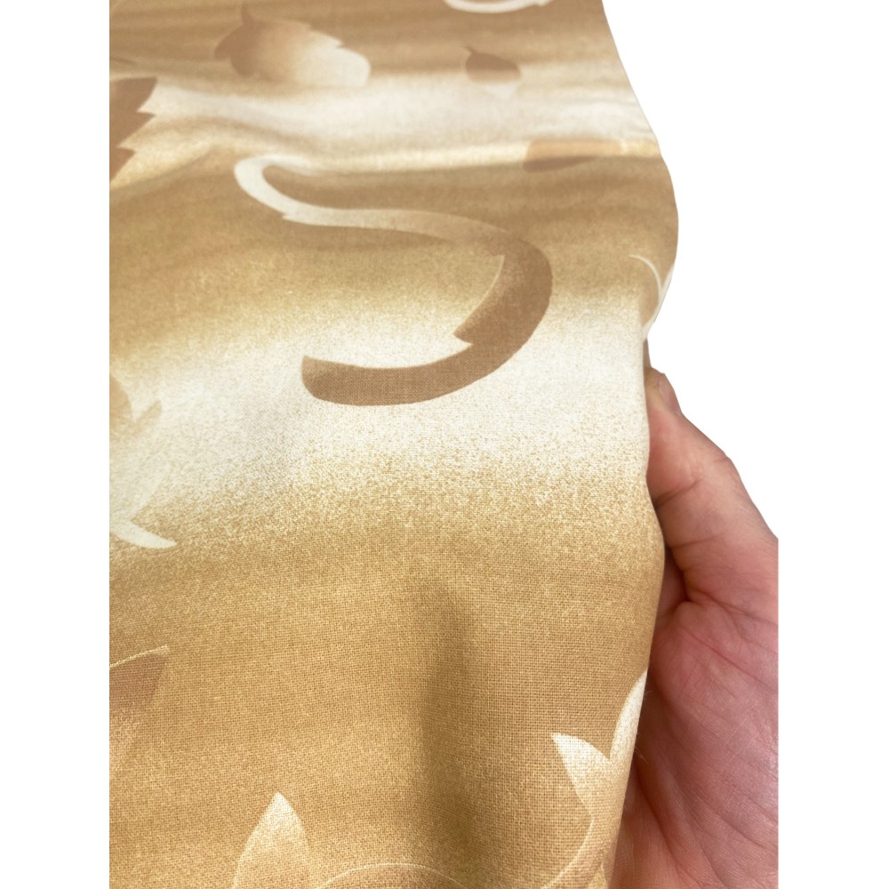 BADEN BEZUG GRAN SCARF Tagesdecke SOFA BEZUG Stoff FOGLIA BEIGE