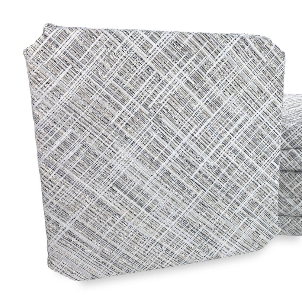 COPRISEDIA con ALI tinta unita IN TESSUTO Jacquard MODERN Beige