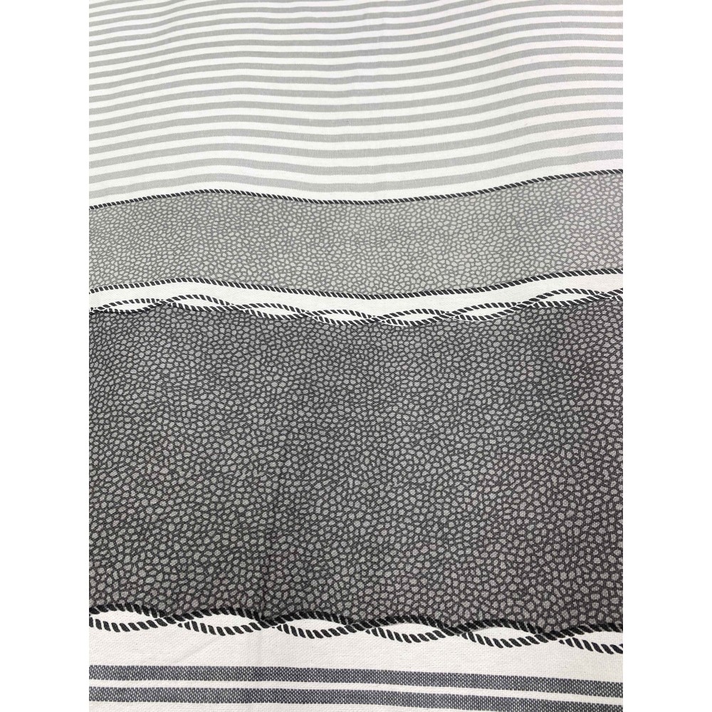 TELO MARE fouta BOY GRIGIO misura GRANDE con zaino Spiaggia KEEP CALM CM.100X200