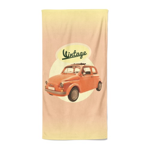 STRANDTUCH aus Frottee 500 VINTAGE Größe groß cm. 90 X 170 CM