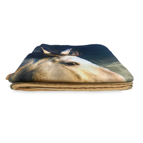 SERVIETTE DE PLAGE en éponge I TRE CAVALLI mesure un grand cm. 90 x 170