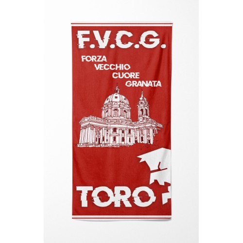 serviette de plage torino calcio