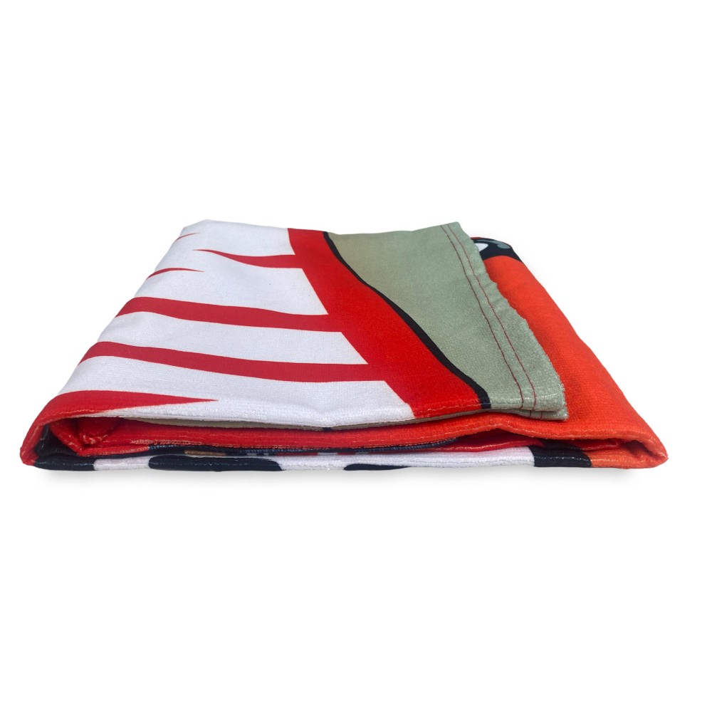 TELO MARE in spugna MINI SPORT misura grande cm. 90 X 170