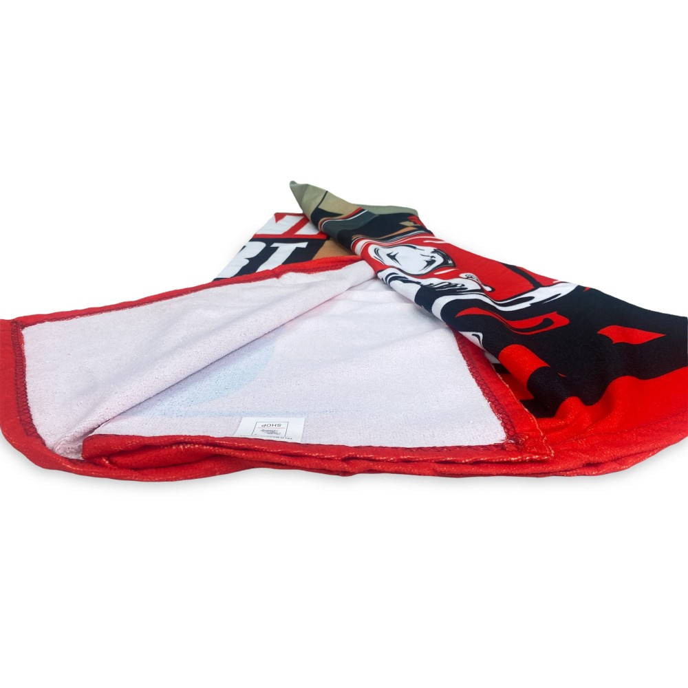 Toalla de playa de rizo MINI SPORT tamaño grande cm. 90 x 170