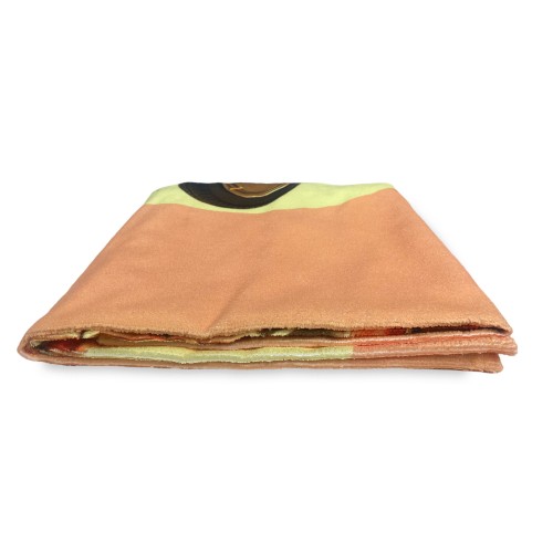 SERVIETTE DE PLAGE en éponge 500 VINTAGE taille grand cm. 90 x 170