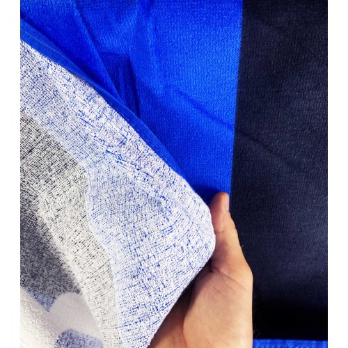 TELO MARE sport INTER misura GRANDE Cm. 90 X 170 ORIGINALE internazionale CON zaino PORTATELO e cartolina