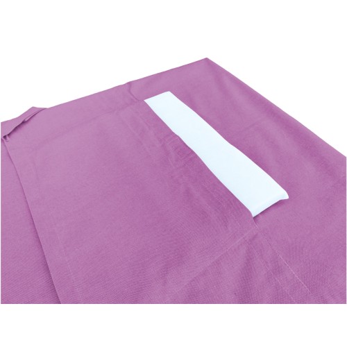 SERVIETTE DE PLAGE FOUTA LIT ALVIN FUCHSIA coton BEDDY BEACH © AVEC POCHES TAILLE CM. 75 X 195 et sac à dos de plage